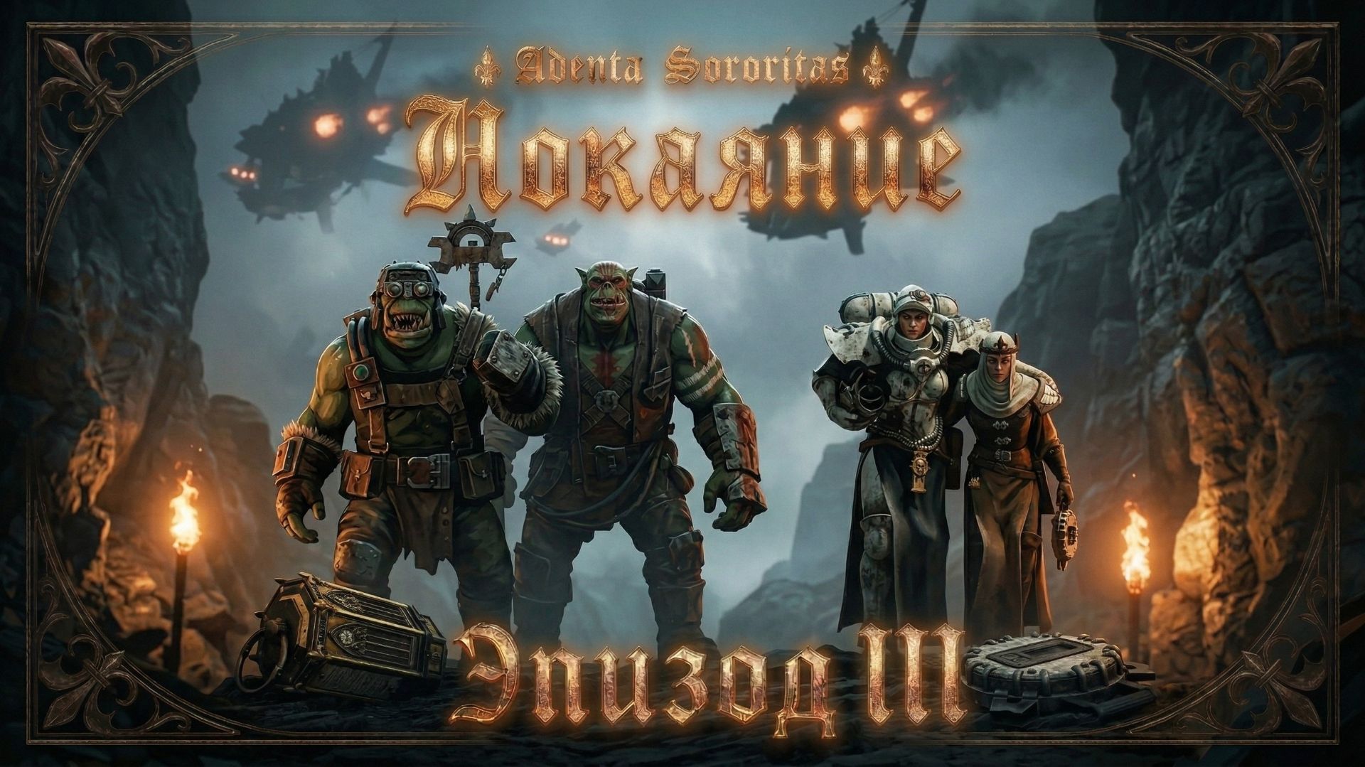 АДЕПТА СОРОРИТАС - ПОКАЯНИЕ | Эпизод III | WARHAMMER 40000 | ГОЛОВИН, ШАКЛЕИНА И КАСПЕР ВАЛЬТЕР
