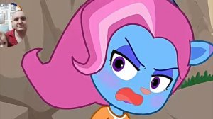 Шериф Лабрадор мультфильм Берегитесь заменв лица на компьютере с моими комментариями