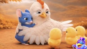 МУЛЬТИК ДЛЯ ДЕТЕЙ ПРО ЛЕСНОГО КРЫСЁНКА🐹 .  КРЫСЁНОК СПАСАЕТ ЦЫПЛЕНКА🐣. МУЛЬТФИЛЬМЫ ДЛЯ ДЕТЕЙ.