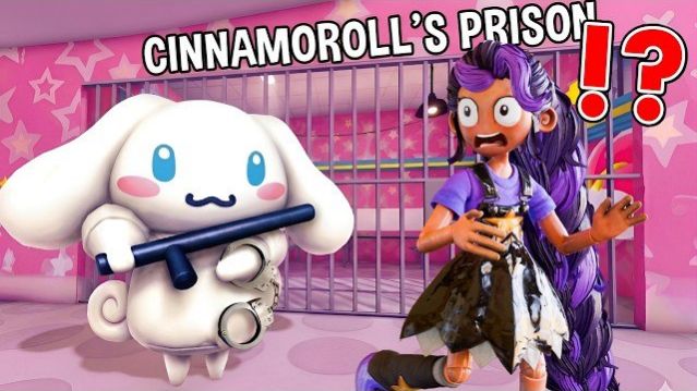 ЛИЛИ ЛАВБРЕЙДЗ УБЕГАЕТ ОТ СИНАМОНРОЛЛА! ТЮРЬМА СИНАМОНА В ROBLOX УБЕГАЕМ ВМЕСТЕ С ХАГГИ ВАГГИ БЛИН