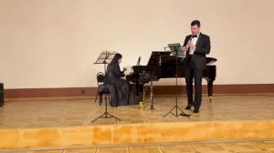 К.Сен-Санс - Соната для кларнета и фортепиано |Айше Мамбетова