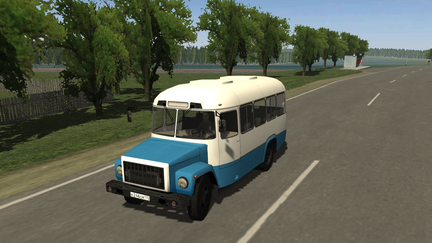 Мотор депот перевозка пассажиров Кавз-3976