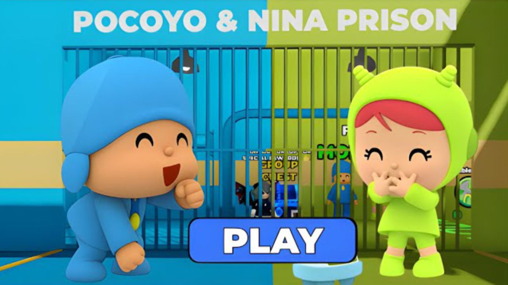 Покойо и Нина убегают из тюрьмы! #Obby Игровой процесс #roblox