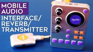 Synido Live Dock A30: Portable Audio Multitool and Wireless Transmitter