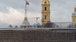 Заключительный этап масштабного обновления фасадов стартовал в Петропавловской крепости