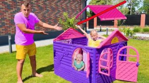 СОФУНЬЯ ШАЛУНЬЯ  - СОФИЯ И ДОМИК ДЛЯ НИКИ.