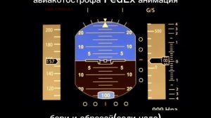 авиакотострофа FedEx анимация