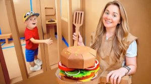 Картонные Челленджи для Детей 📦 Приключения и Побеги!