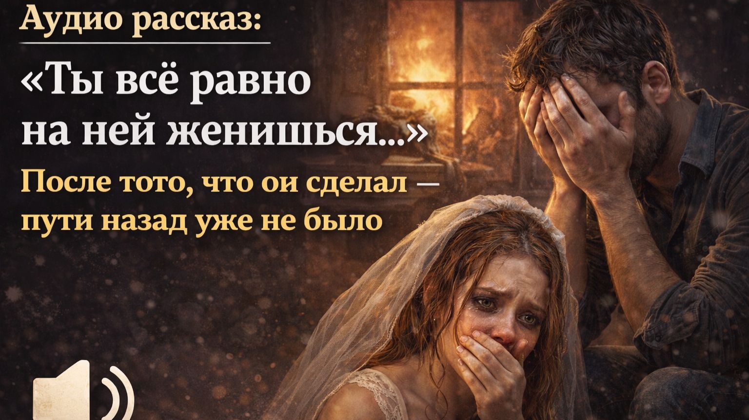 Аудио рассказ: «Ты всё равно на ней женишься…» После того, что он сделал — пути назад уже не было