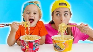 Крис и мама изучают страны - Веселые приключения детей