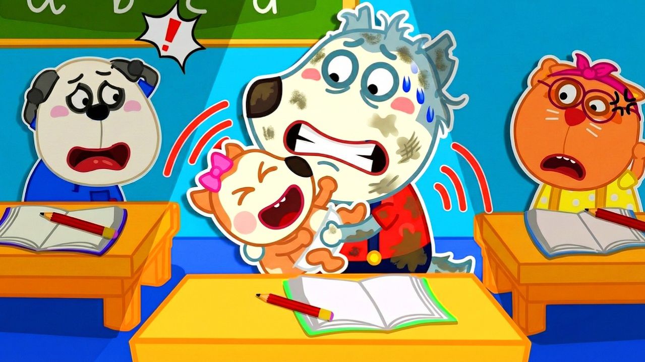 Малышка Люси срывает урок!  Урок братской любви