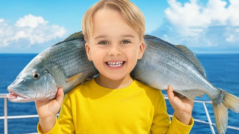 Рыболовный челлендж с Крисом и друзьями