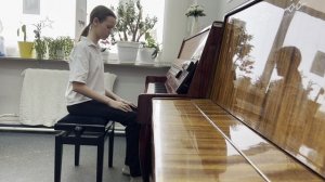 СЕМПРЕФОРТЕПИАНО  Мартынова М. И.С. Бах двухголосная инвенция C-dur, Р. Глиэр Романс