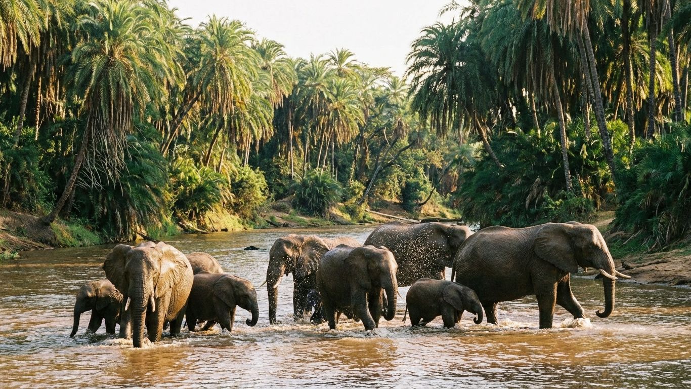 Слоны — величественные создания нашей планеты, которые вдохновляют нас своей мудростью и грацией!
