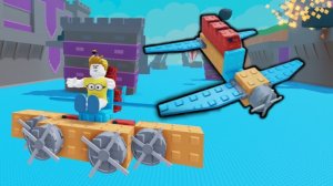 ПОСТРОЙ САМОЛЁТ В РОБЛОКСЕ.