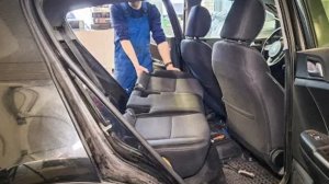 Как снять задние сиденья на Kia Sportage 4 QL (2016-2021