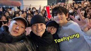 Тэхён поделился удивительной историей со случайным фотографом и обнял его!