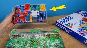 Сделал сигнализацию для Муравьёв из конструктора DOKA!