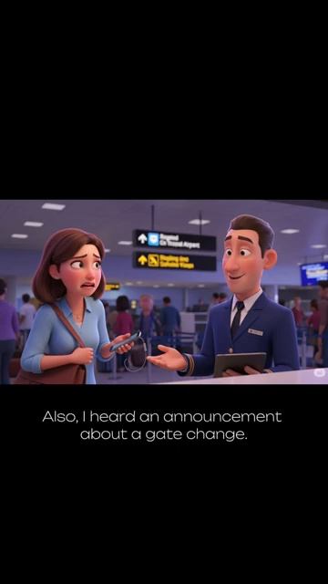 Lost at the Airport! _ Real-Life Travel Conversation