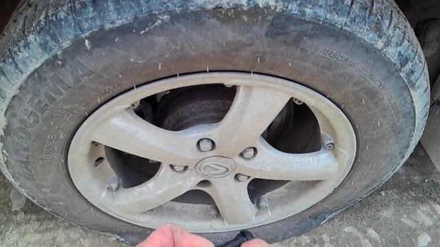 замена вентиля не снимая колеса, без разбора.