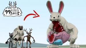 Я СОЗДАЛ НОВОГО ЗЛОГО ПАСХАЛЬНОГО КРОЛИКА ИЗ 99 НОЧЕЙ В ЛЕСУ ROBLOX!? Garry's Mod