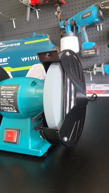 ⚙️ Настольный заточный станок VICTECHE 150 мм — точность и надёжность в работе!