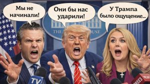 Окружение Трампа и он сам, делают удивительные заявления насчет операции в Иране