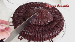 Торт ВУЛКАН ВЫПЕКАЕТСЯ ВМЕСТЕ с КРЕМОМ! ФАНТАСТИКА ВКУСА!