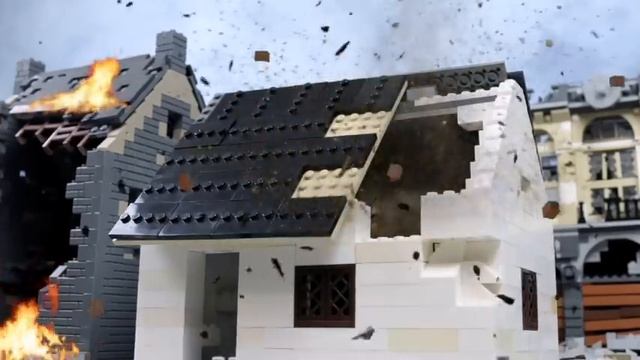 Битва за Ардены, ЛЕГО Вторая Мировая Война. Полный фильм.