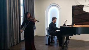 И.Брамс. Соната №1 для скрипки и фортепиано.