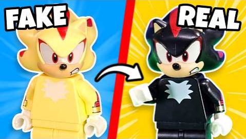 Я протестировал поддельные минифигурки ЛЕГО SONIC…