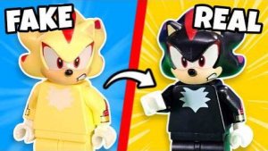 Я протестировал поддельные минифигурки ЛЕГО SONIC…