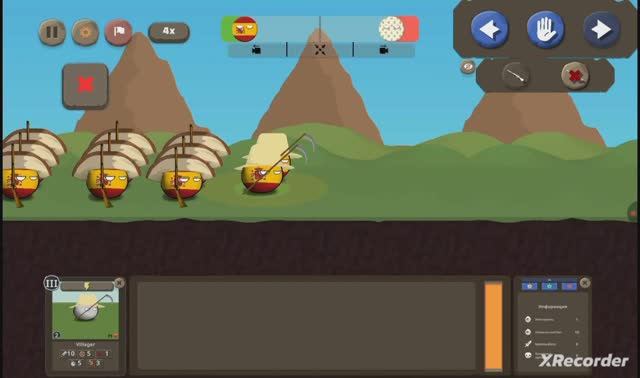 играем countryballswar. война колония.