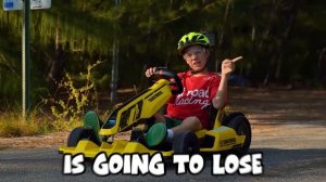 Дети и гонки на картинге