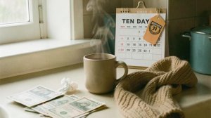 До зарплаты десять дней