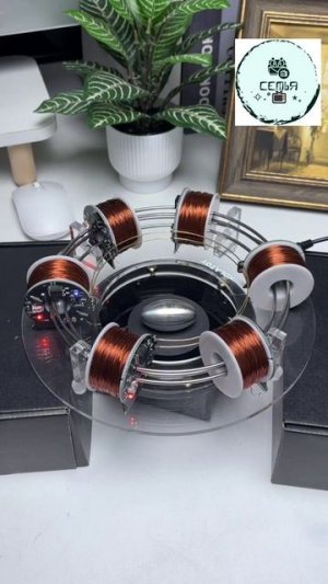 ВЕЧНЫЙ ДВИГАТЕЛЬ ИЗ КАТУШЕК И МАГНИТОВ ИСПЫТАНИЕ
