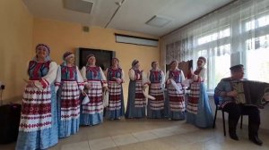 Ансамбль народной песни "Тулинское раздолье" выступил в военном госпитале р.п. Пашино 11.04.26 г.