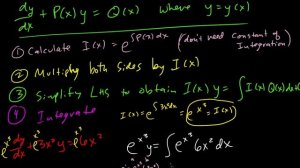 25G - The Integration Factor Method