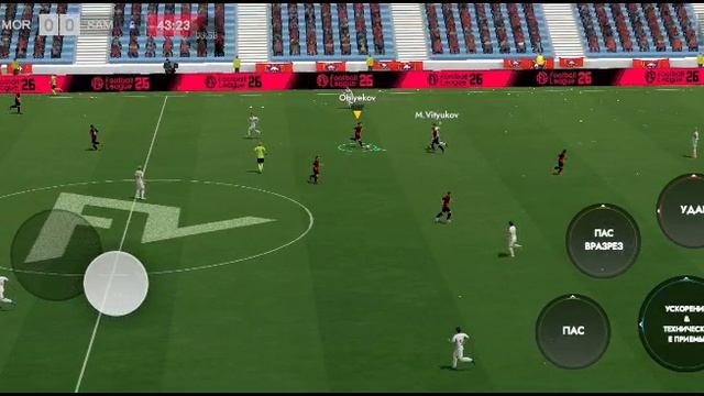 Спартак Москва против Самара