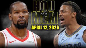 13.04.2026 | ОБЗОР МАТЧА | Хьюстон Рокетс - Мемфис Гриззлиз | Highlights