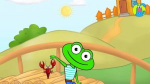 ЛЯГУШОНОК - БОЛТУШОНОК ♫ ☺ ВЕСЁЛАЯ  МУЛЬТиПЕСЕНКА ДЛЯ ДЕТЕЙ ☺ ♫ 0+