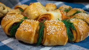 Один раз попробуете — будете готовить постоянно! Рулетики с ветчиной и сыром #122