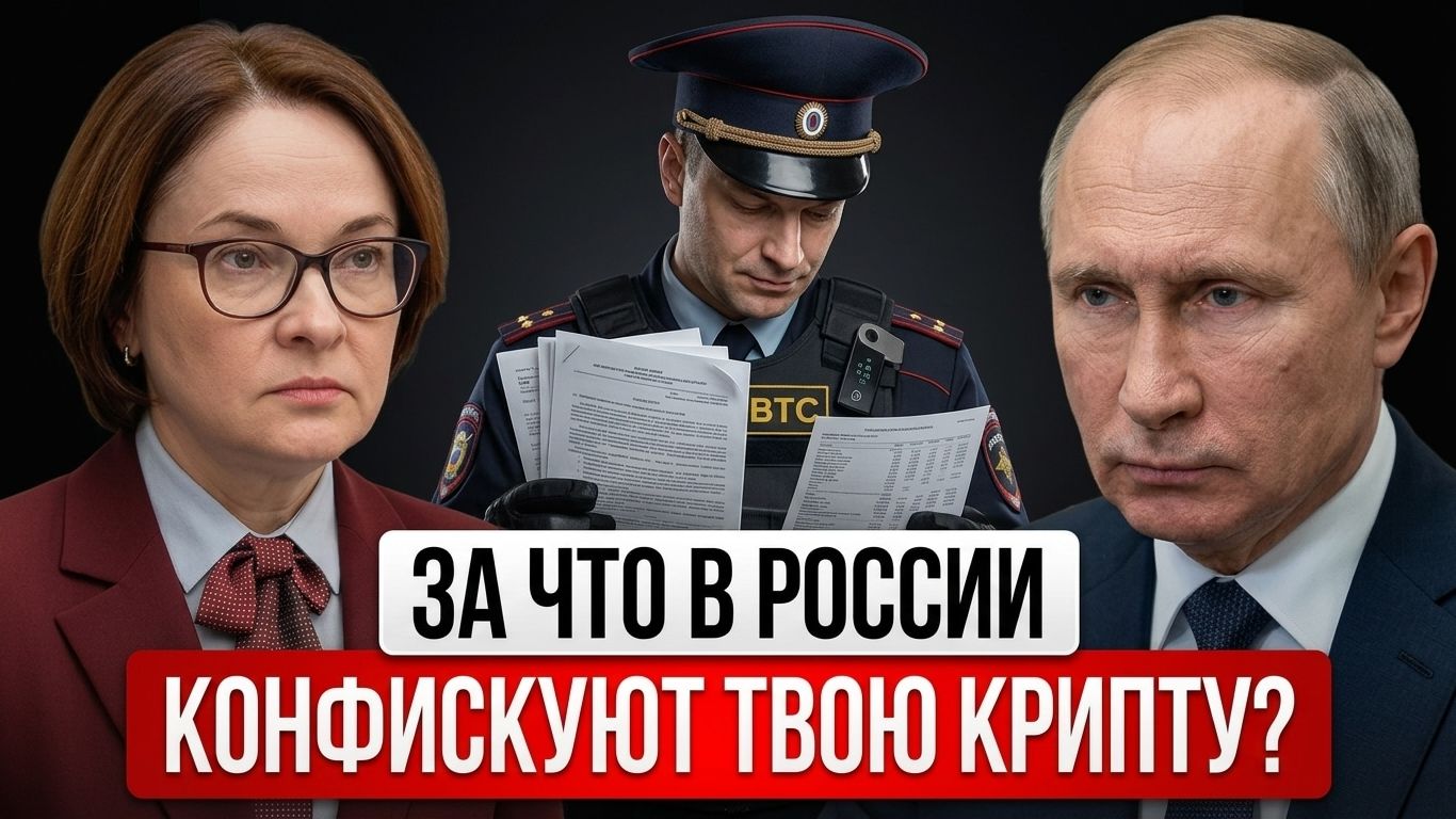 Криптовалюта в России: Официальный запрет обмена и полная конфискация?