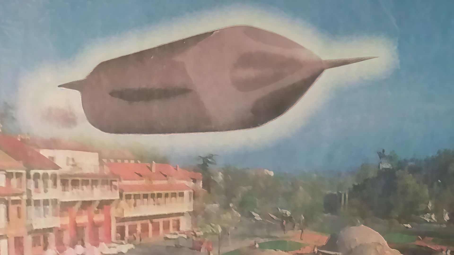 НЛО над Тбилиси / Грузия / "летающие тарелки" / инопланетяне, пришельцы, энлонавты / уфология