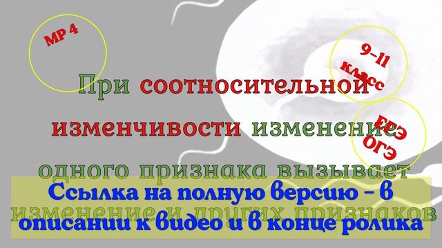Комбинативная изменчивость. Видеоурок
