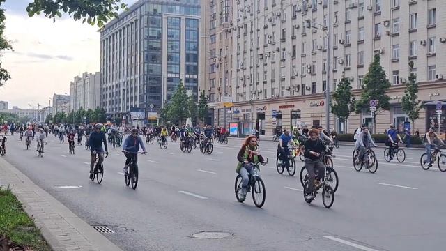 Весенний велофестиваль в Москве. 2025