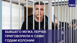 Бывшего мужа Лерчек приговорили к семи годам колонии