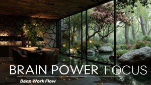 Deep Work Music  Focus Ambient for Brain Power & Concentration ~ Study and Work Music 2026