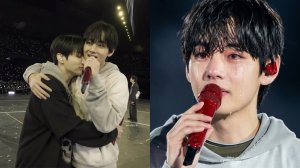 2 минуты назад: Тэхён расплакался в последний день концерта BTS!