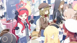 Winter Sky's Renaissance | Blue Archive | Прохождение сюжета | Без комментариев